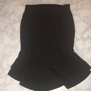 Black Trumpet Skirt